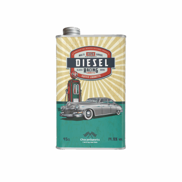 DIESEL GRIJZE OLDTIMER