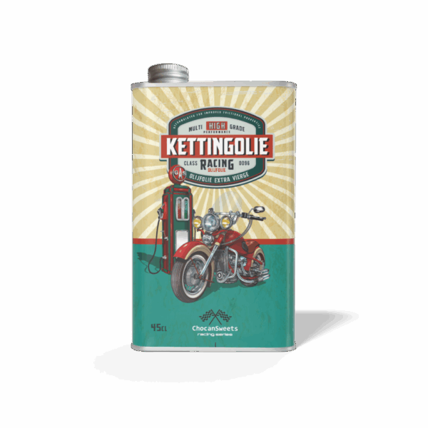 Kettingolie – rode motor